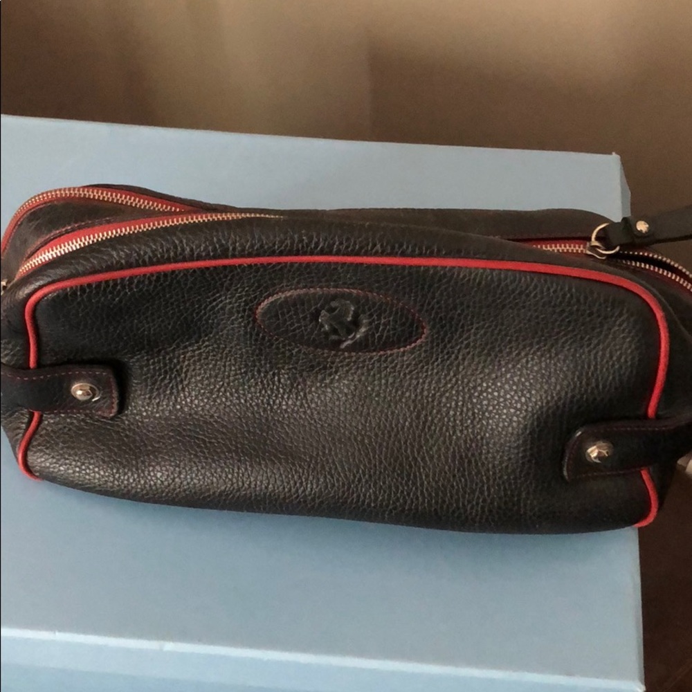 Tod’s Ferrari toiletrie bag